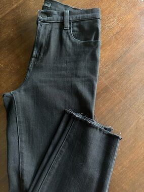 J Brand Black Women's High-Rise Skinny Jeans